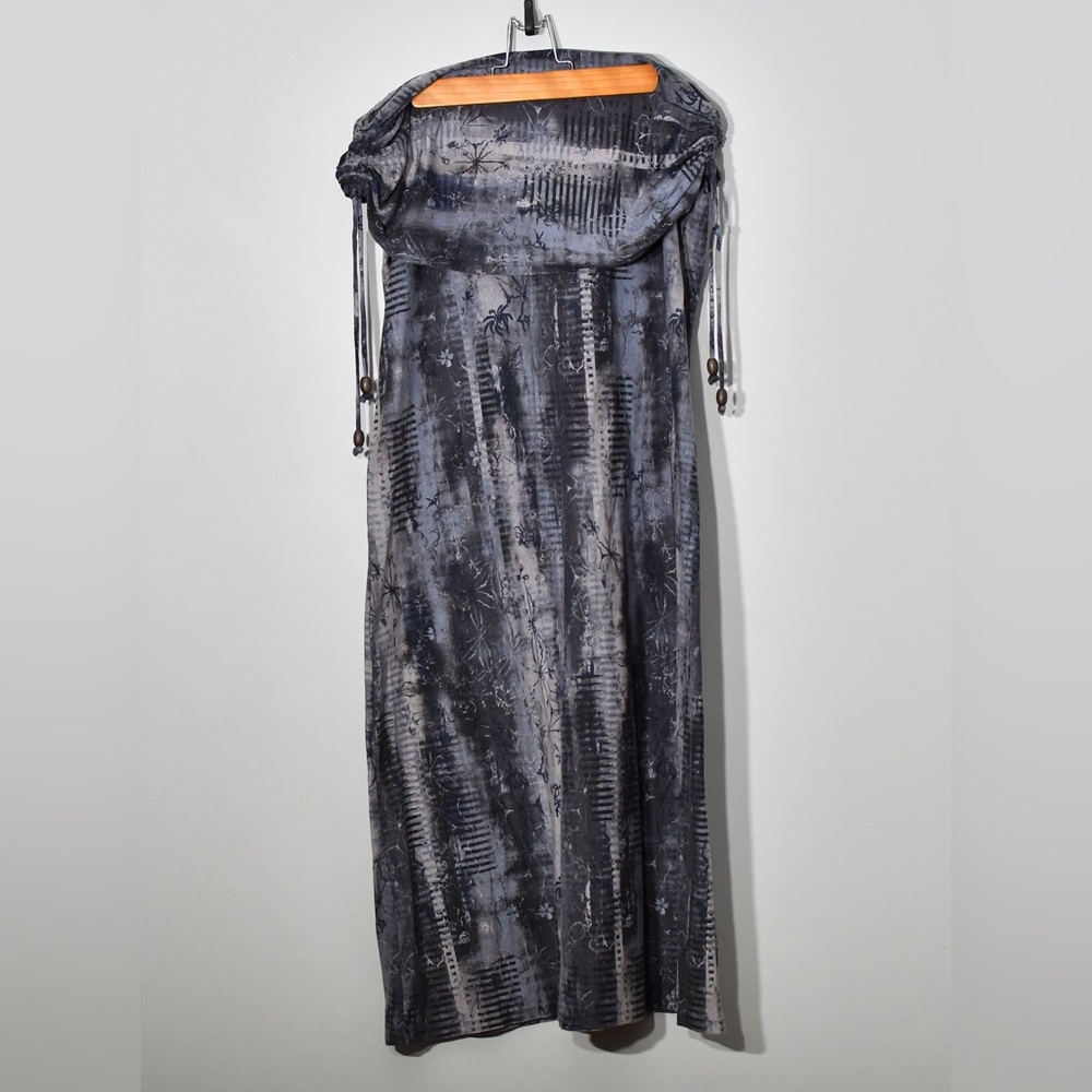 Athleta woman’s fold over bead tie long maxi skirt